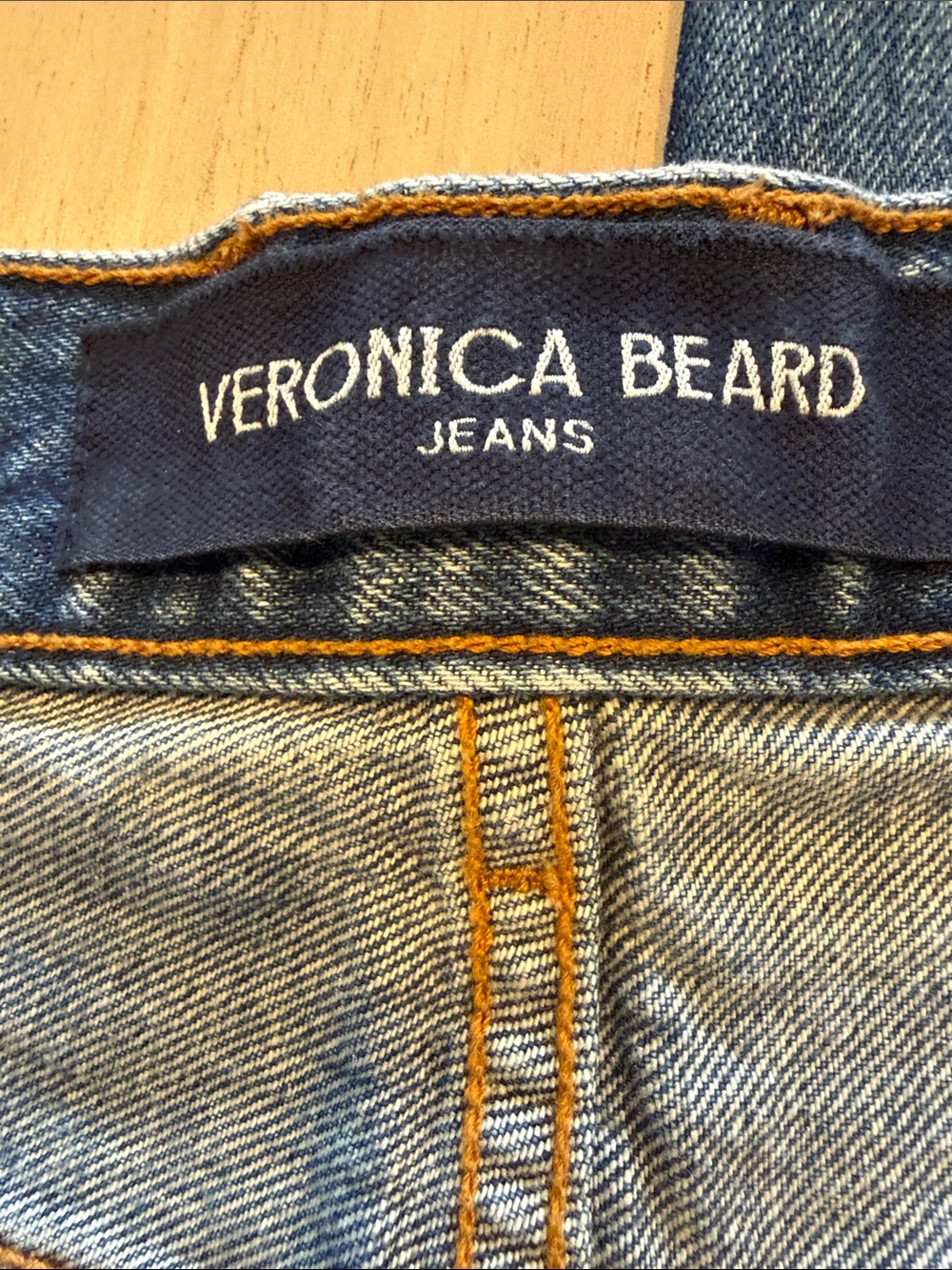 Veronica Beard Daniela Straight Leg Ankle Jeans High Rise Size 28 - Picture 5 of 7